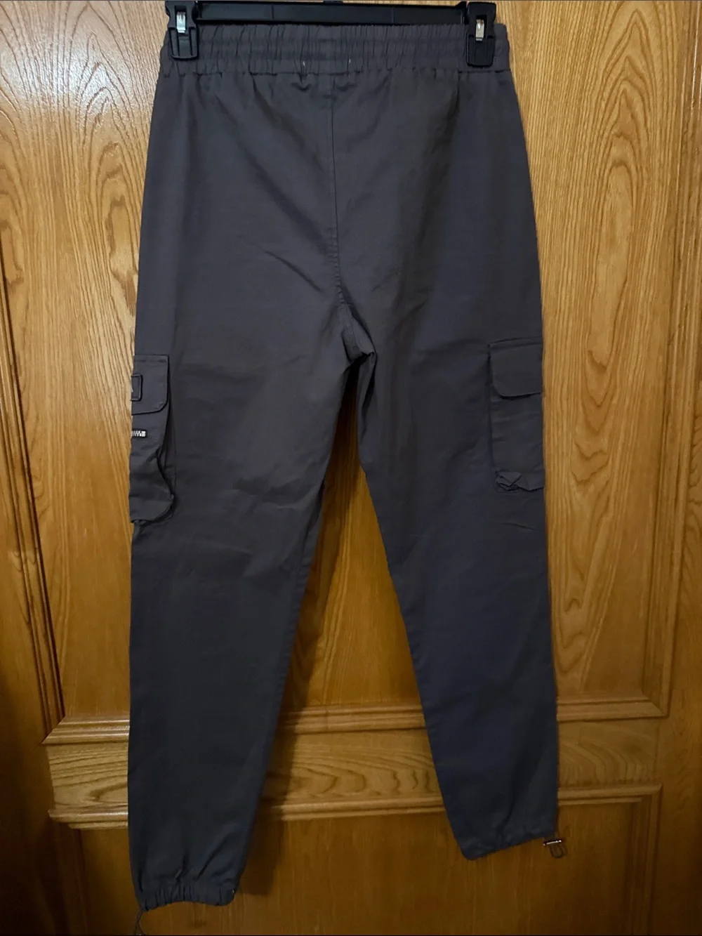 Men's Dark Gray Cargo Joggers